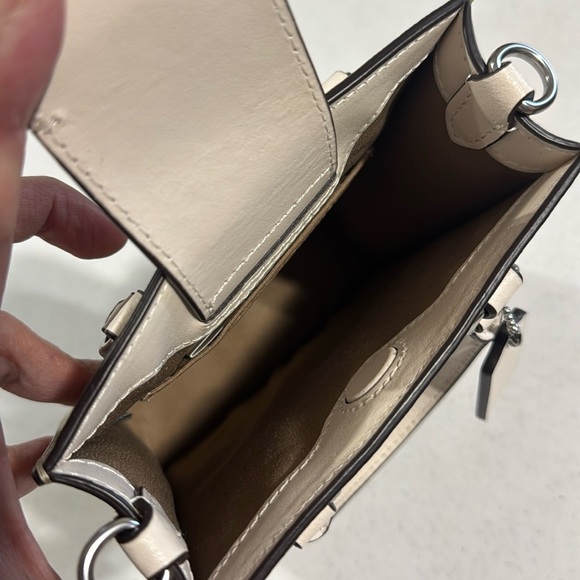 Coach Mini Tote or Crossbody Signature Canvas Like New - Picture 7 of 11